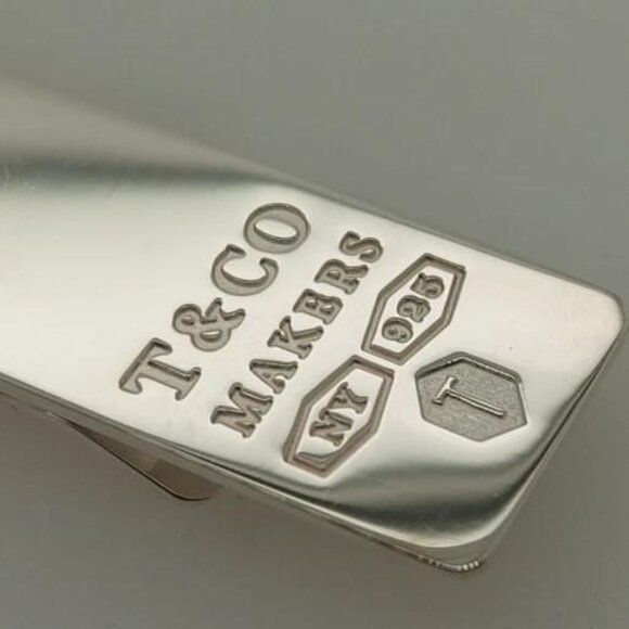 New, Never Used!  Tiffany & Co. Sterling Silver Money Clip - Picture 1 of 4